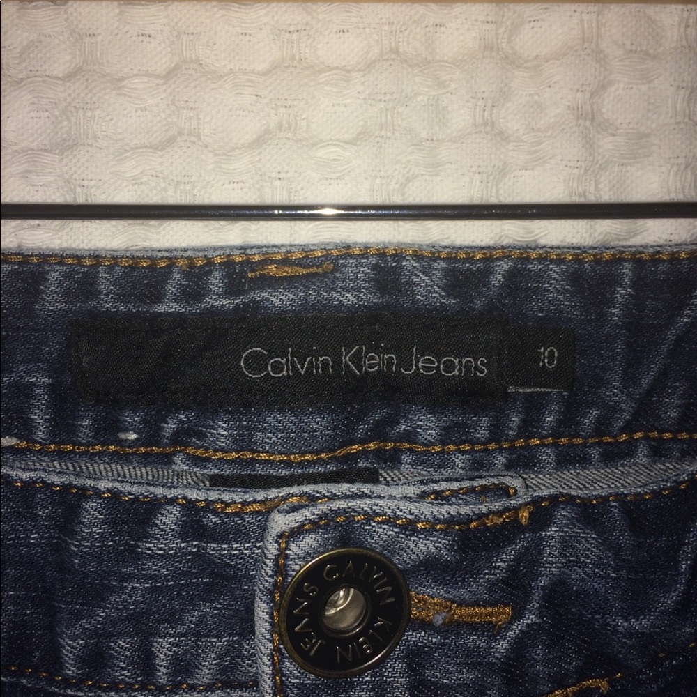 Calvin Klein jeans, size 10, bootcut - Picture 2 of 7